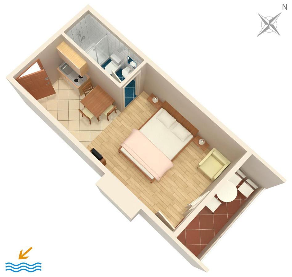 Apartments By The Sea Drvenik Donja Vala, Makarska - 6658 Exterior photo